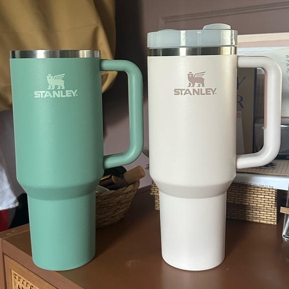 Stanley Other - Stanley The Quencher H2.0 Flowstate Tumbler 40oz Pink Rose Quartz AND Eucalyptus